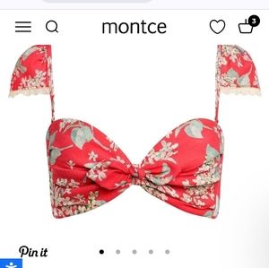 Vintage Floral Montce Bikini set